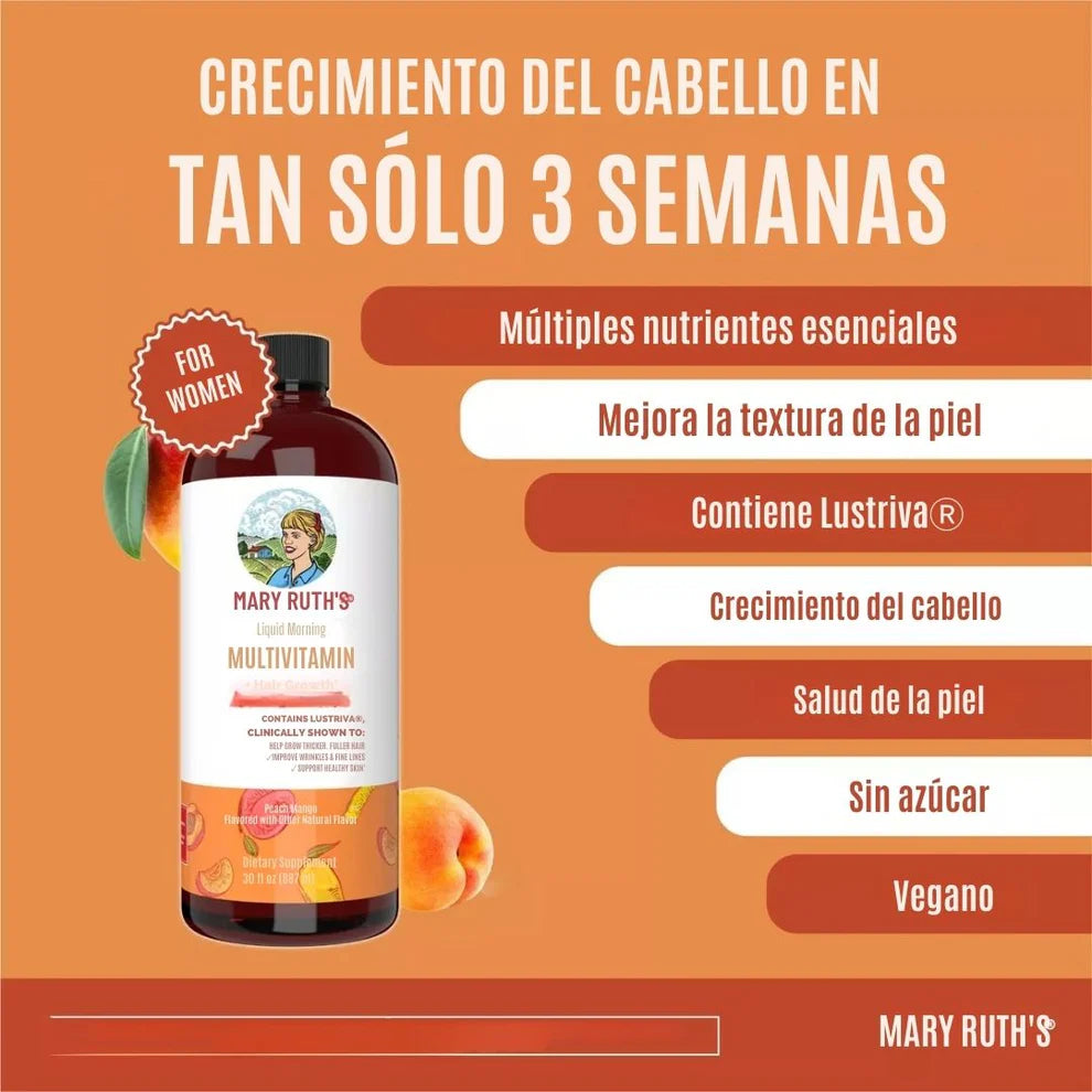 MaryRuth's Multivitamínico: Belleza desde Adentro para tu Cabello y Piel