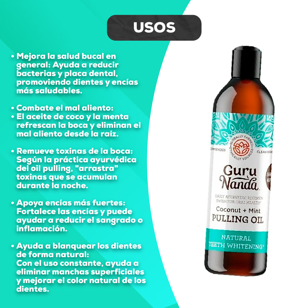 GuruNanda: Sonrisa Natural, Aliento Fresco y Encías Felices