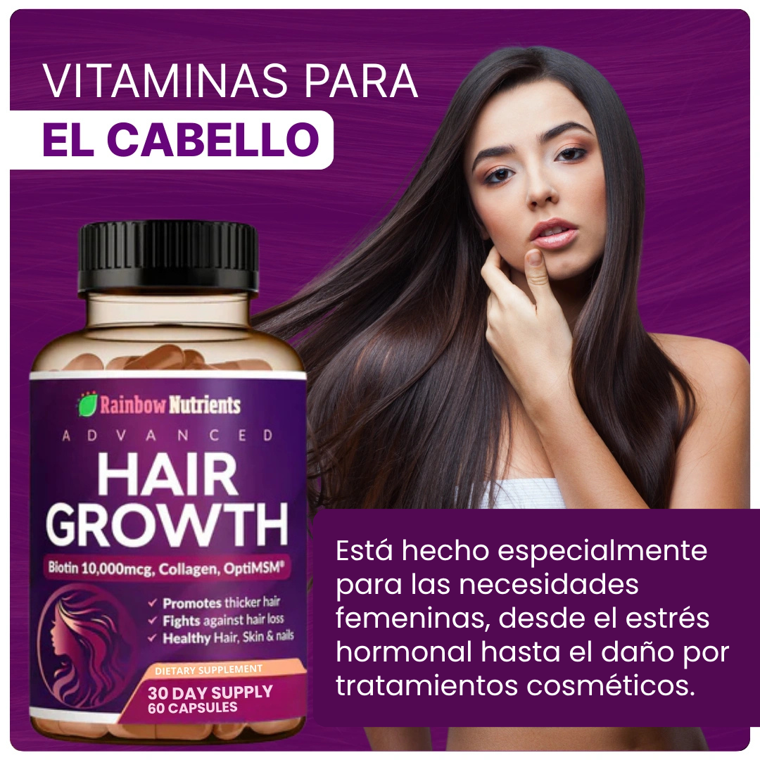 Hair Growth - Renueva Tu Cabello Desde la Raíz