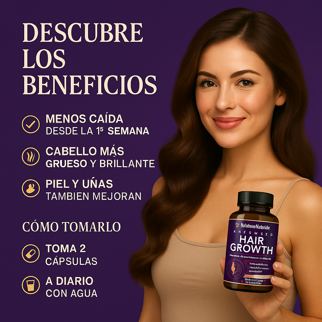 Hair Growth - Renueva Tu Cabello Desde la Raíz