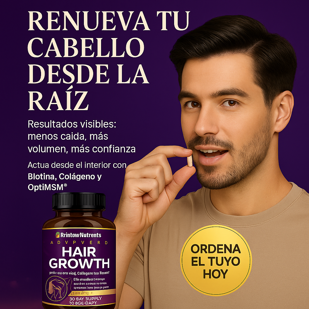 Hair Growth - Renueva Tu Cabello Desde la Raíz