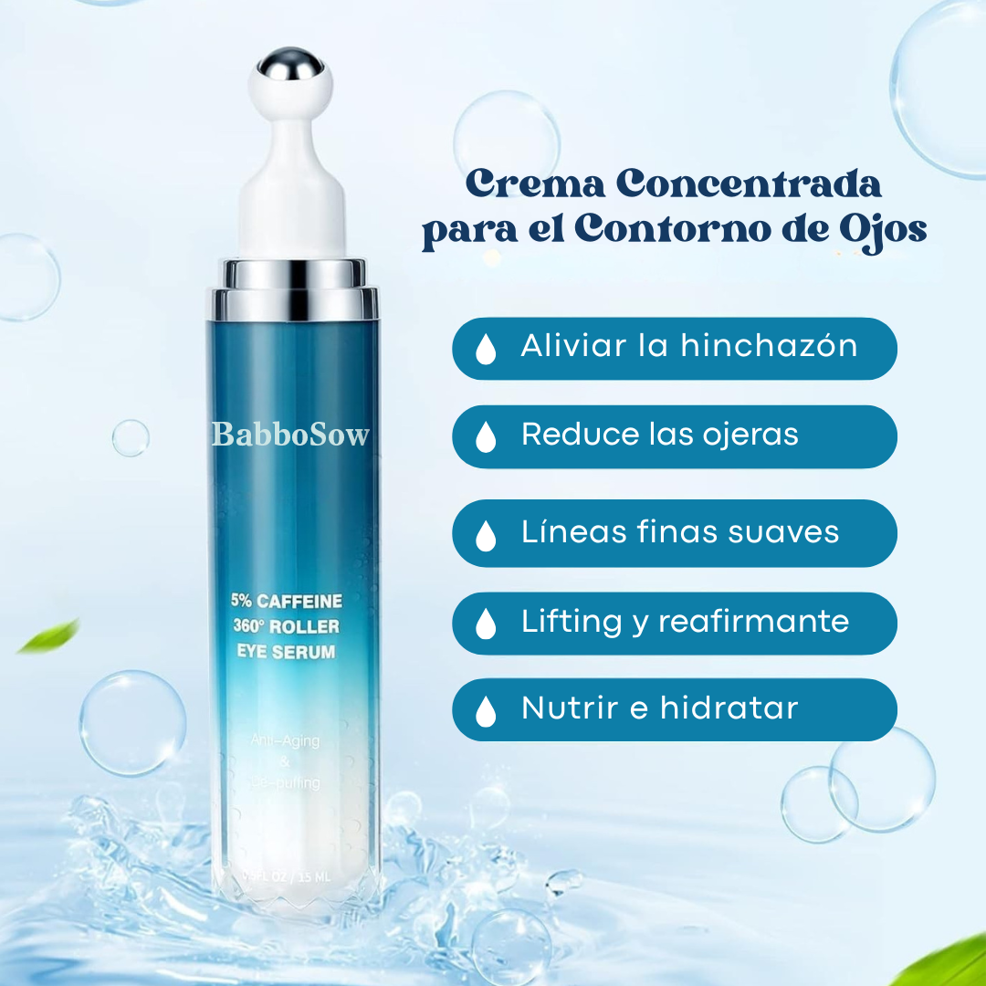GlowRoll - Serum Radiante Anti-Ojeras | Ilumina tu mirada al instante