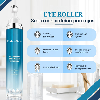 GlowRoll - Serum Radiante Anti-Ojeras | Ilumina tu mirada al instante