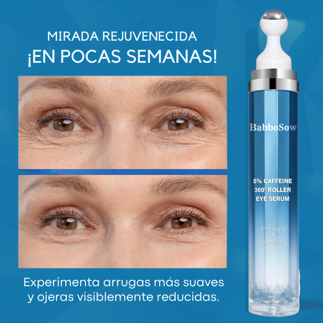 GlowRoll - Serum Radiante Anti-Ojeras | Ilumina tu mirada al instante
