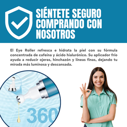 GlowRoll - Serum Radiante Anti-Ojeras | Ilumina tu mirada al instante